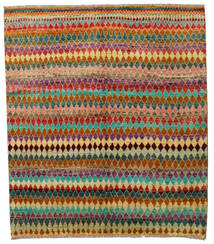 162X183 Moroccan Berber - Afghanistan Rug Modern Brown/Green (Wool, Afghanistan) Carpetvista