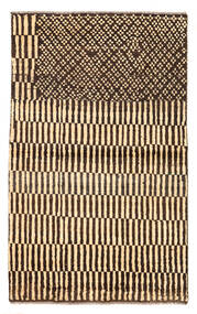  Moroccan Berber - Afghanistan 89X147 Wool Rug Brown/Beige Small Carpetvista