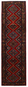 85X292 Dywan Orientalny Hamadan Chodnikowy Ciemnoczerwony/Czerwony (Wełna, Persja/Iran) Carpetvista