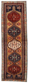  Oosters Ardebil Vloerkleed 103X324 Tapijtloper Donkerrood/Oranje Wol, Perzië/Iran Carpetvista