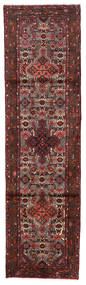  Hamadan Rug 80X290 Persian Wool Red/Dark Red Small Carpetvista