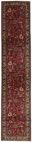 86X399 Tabriz Matot Matto Itämainen Käytävämatto Musta/Tummanpunainen (Villa, Persia/Iran) Carpetvista