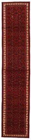  Hosseinabad 82X400 Perzsa Gyapjúszőnyeg Sötétpiros/Piros Kicsi Carpetvista