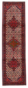 Tapis D'orient Hamadan 82X301 De Couloir Rouge/Rouge Foncé (Laine, Perse/Iran)