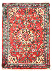 50X70 Lillian Teppe Orientalsk Rød/Brun (Ull, Persia/Iran) Carpetvista