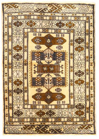60X85 Dywan Turkmeński Orientalny Beżowy/Brunatny (Wełna, Persja/Iran) Carpetvista
