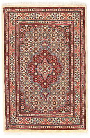 Moud Teppe Teppe 58X89 Beige/Rød Persia/Iran Carpetvista