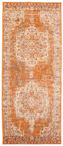 Nadia 80X200 Small Orange Medallion Runner Rug