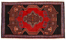 53X92 Senneh Tæppe Orientalsk Mørkerød/Rød (Uld, Persien/Iran) Carpetvista