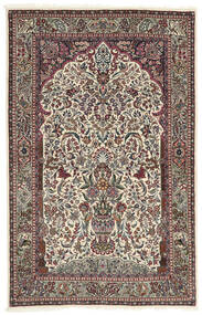  Persisk Sarough Fine Matta 130X205 Brun/Röd ( Persien/Iran)