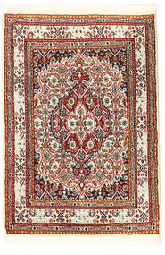 60X90 Moud Rug Oriental Red/Beige (Wool, Persia/Iran) Carpetvista