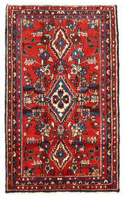 63X105 Alfombra Oriental Lillian Rojo/Gris Oscuro (Lana, Persia/Irán) Carpetvista