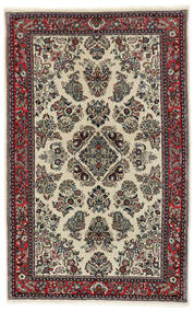 Sarouk Sherkat Farsh Rug 130X200 Brown/Red Wool, Persia/Iran