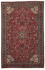  Orientalsk Bidjar Teppe 140X216 Mørk Rød/Svart Ull, Persia/Iran
