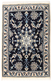  59X90 Nain Rug Black/Beige Persia/Iran Carpetvista