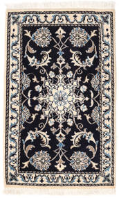  Nain Rug 57X92 Persian Wool Dark Grey/Beige Small Carpetvista