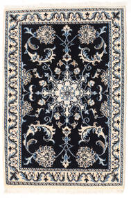  Nain Rug 59X87 Persian Wool Black/Beige Small Carpetvista