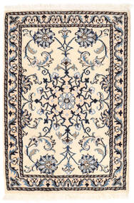 56X82 Nain Teppich Orientalischer Beige/Grau (Wolle, Persien/Iran) Carpetvista