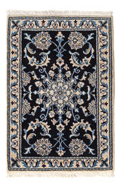  Nain Rug 59X86 Persian Wool Black/Beige Small Carpetvista