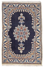  57X89 Nain Vloerkleed Beige/Donkerblauw Perzië/Iran Carpetvista