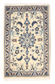 57X89 絨毯 オリエンタル ナイン ベージュ/グレー (ウール, ペルシャ/イラン) Carpetvista