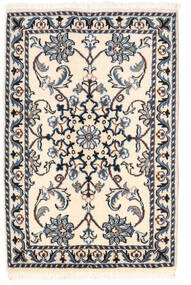 58X89 Nain Rug Oriental Beige/Grey (Wool, Persia/Iran) Carpetvista