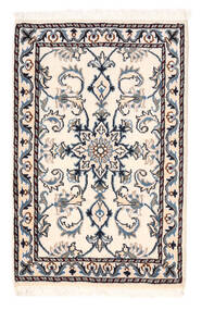 56X86 絨毯 ナイン オリエンタル ベージュ/グレー (ウール, ペルシャ/イラン) Carpetvista