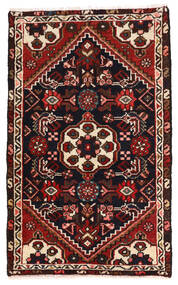  60X97 Hosseinabad Rug Dark Red/Red Persia/Iran Carpetvista