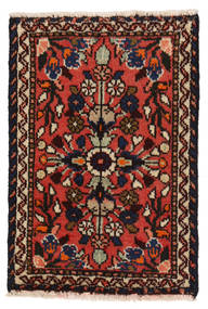  Orientalischer Lillian Teppich 42X64 Dunkelrot/Rot Wolle, Persien/Iran Carpetvista