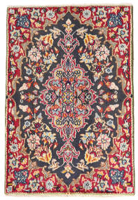 絨毯 オリエンタル ケルマン 57X84 レッド/ダークグレー (ウール, ペルシャ/イラン)