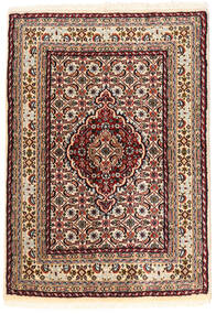 61X88 Moud Rug Oriental Brown/Beige (Wool, Persia/Iran) Carpetvista