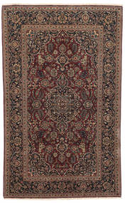  Orientalsk Keshan Fine Teppe 132X215 Brun/Oransje Ull, Persia/Iran