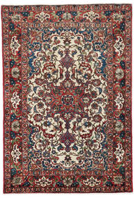 絨毯 ナジャファバード 145X217 レッド/ダークレッド (ウール, ペルシャ/イラン)