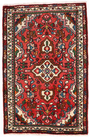  67X102 Medallion Small Hosseinabad Rug Wool, Carpetvista