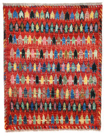  Moroccan Berber - Afghanistan 83X106 Tappeto Di Lana Rosso/Grigio Piccolo Carpetvista