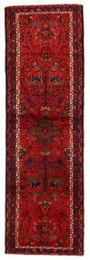 絨毯 ハマダン 90X286 廊下 カーペット ダークレッド/レッド (ウール, ペルシャ/イラン)