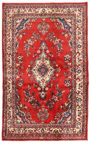  Persian Sarouk Rug 128X205 Red/Dark Red (Wool, Persia/Iran)