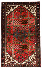 135X223 絨毯 オリエンタル ルドバー 茶色/レッド (ウール, ペルシャ/イラン) Carpetvista