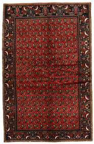 Tapete Oriental Koliai 142X224 Vermelho Escuro/Vermelho (Lã, Pérsia/Irão)