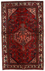  132X215 Medallion Small Hosseinabad Rug Wool, Carpetvista