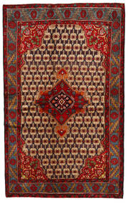 Koliai Rug Rug 137X222 Dark Red/Red Wool, Persia/Iran Carpetvista