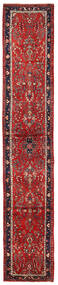  Orientalsk Lillian Teppe 74X415Løpere Rød/Mørk Rød Ull, Persia/Iran Carpetvista