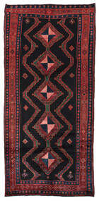 絨毯 オリエンタル クルド 140X300 廊下 カーペット ダークグレー/レッド (ウール, ペルシャ/イラン)