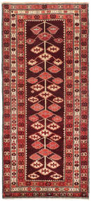 132X303 Kelim Karabach Orientalisk Hallmatta Röd/Mörkröd (Ull, Azarbaijan/Ryssland)
