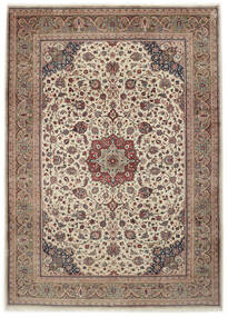  Orientalischer Sarough Teppich 261X364 Braun/Orange Großer Wolle, Persien/Iran