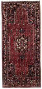 Tapete Persa Zanjan 157X351 Passadeira Vermelho Escuro/Vermelho (Lã, Pérsia/Irão)
