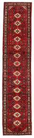  Hosseinabad 84X400 Perzsa Gyapjúszőnyeg Piros/Barna Kicsi Carpetvista
