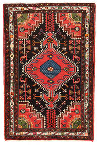 Hamadan Matot Matto 73X109 Tummanpunainen/Punainen Villa, Persia/Iran Carpetvista