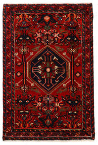 68X101 絨毯 オリエンタル ハマダン ダークレッド/レッド (ウール, ペルシャ/イラン) Carpetvista