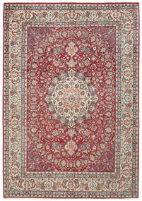 250X357 Tapis D'orient Kashan Fine Rouge/Gris Grand (Laine, Perse/Iran)